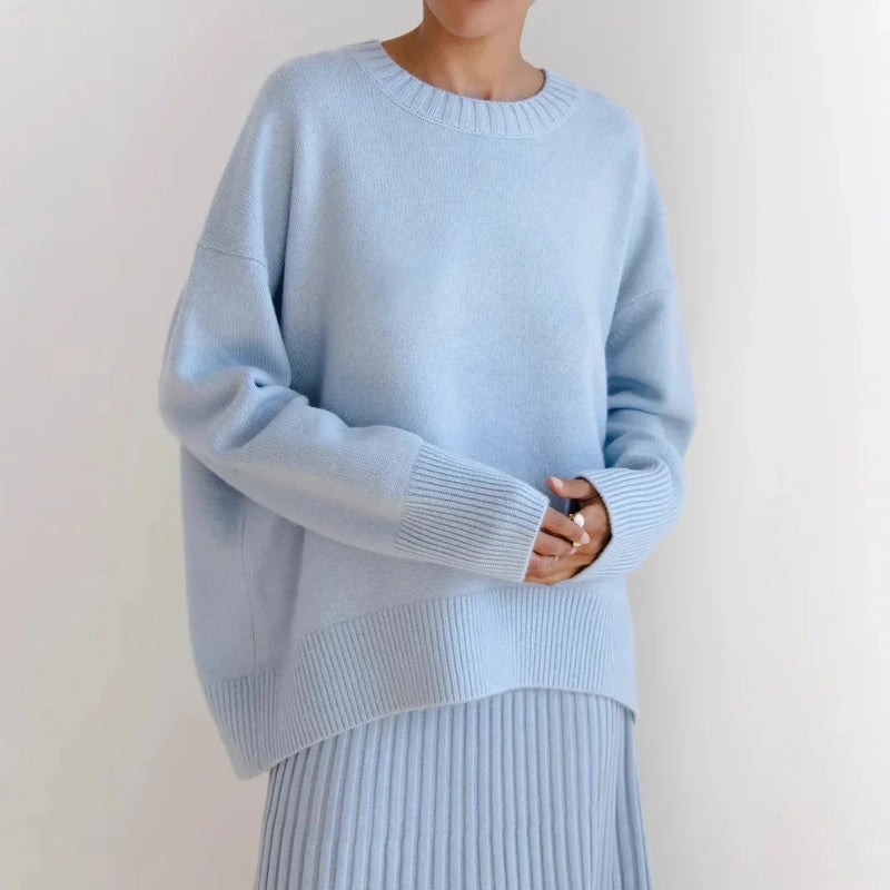Faye Women's Sweater | Black, White