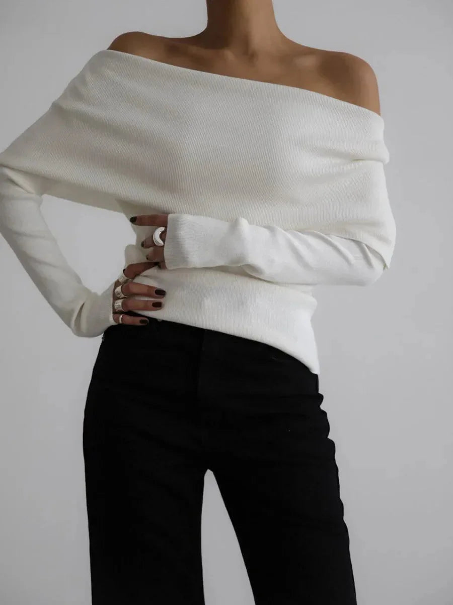 Margot Women's Sweater - flat lay