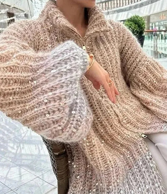 Elena Women's Sweater - back view