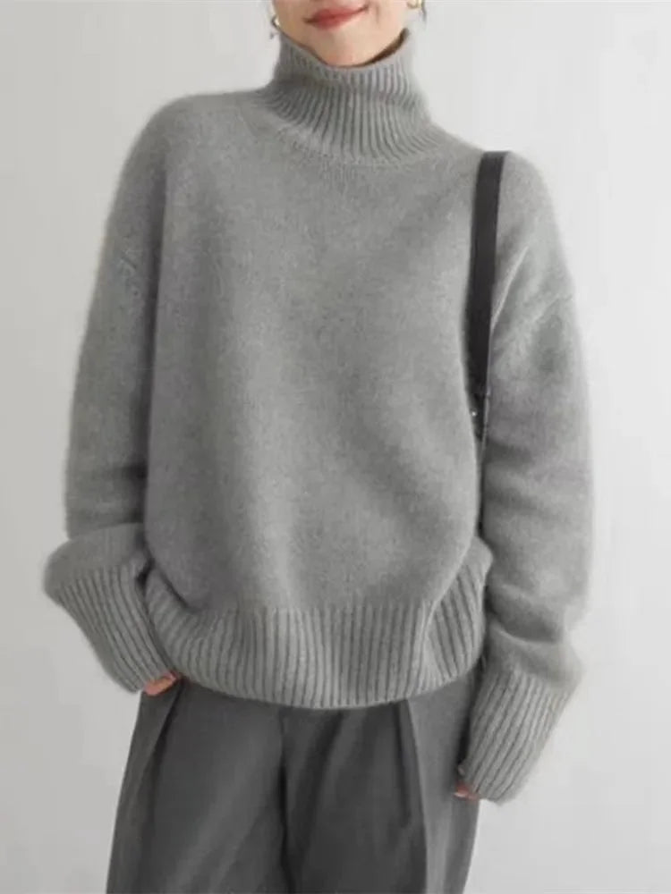 Camille Women's Sweater - back view