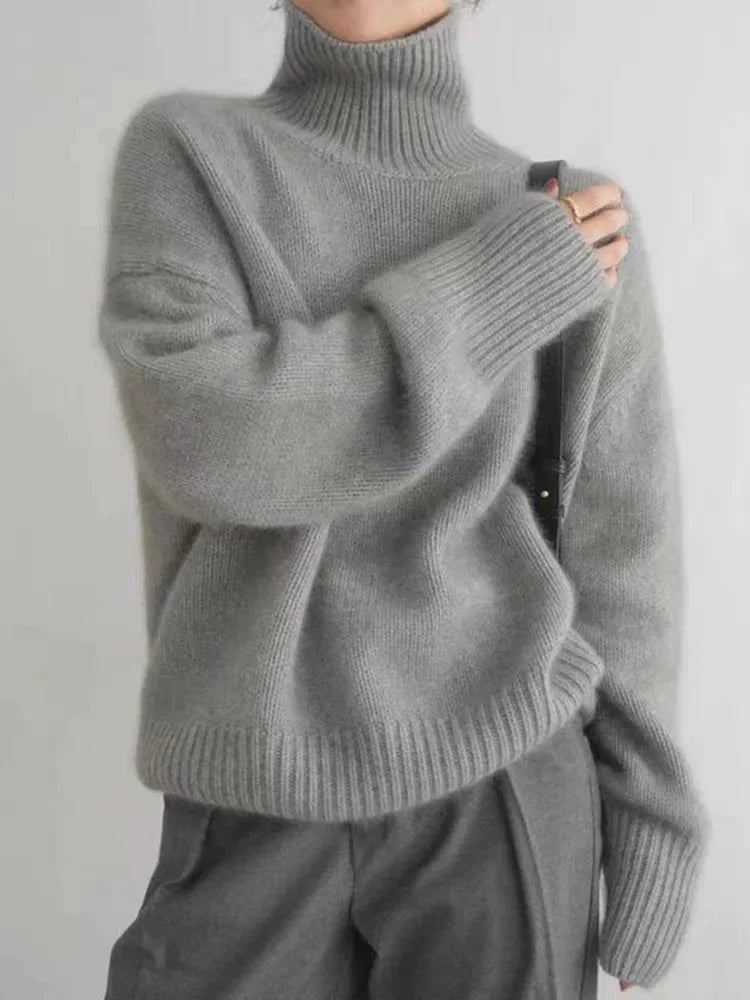 Camille Women's Sweater - fabric and finish detail