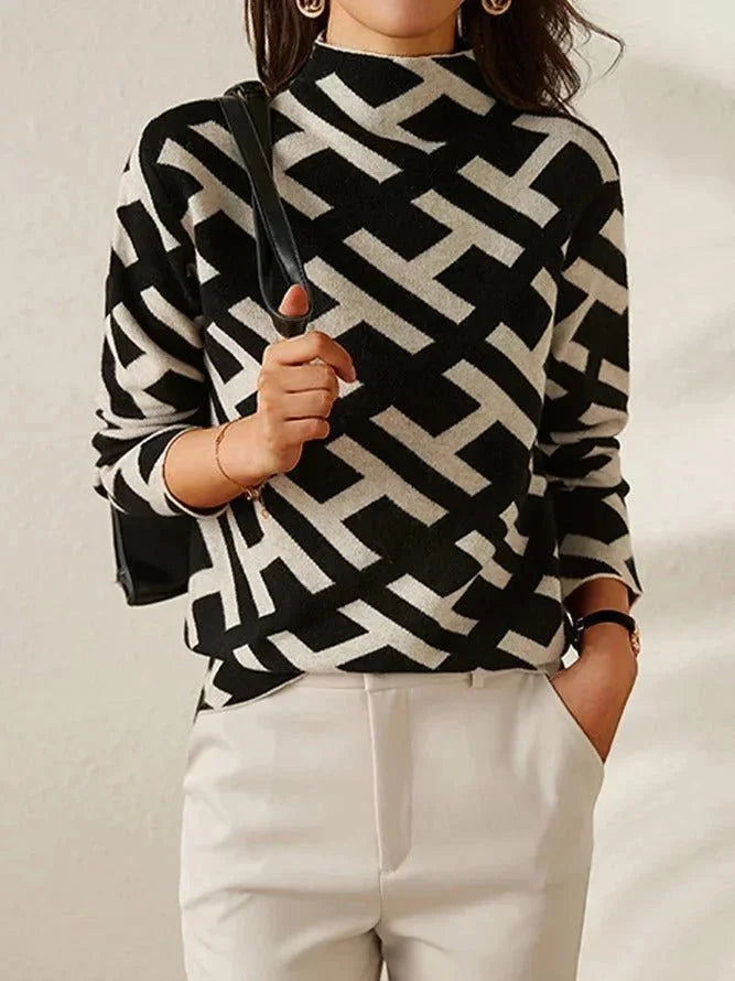Rowan Women's Sweater - fabric and finish detail