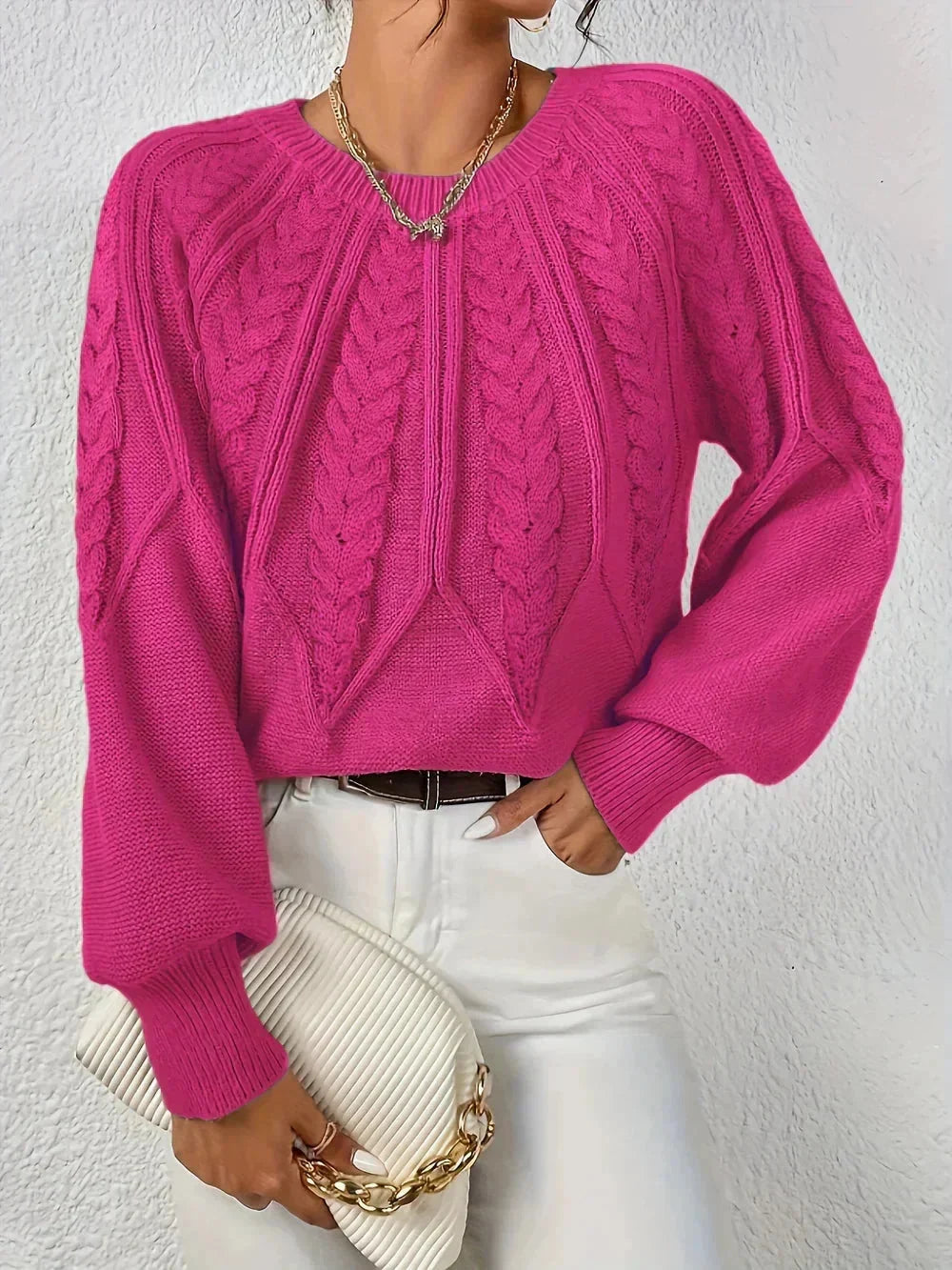 Elena Women's Sweater - shown in use