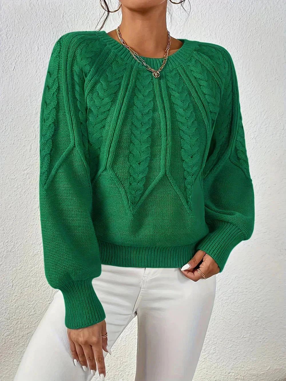 Elena Women's Sweater - flat lay