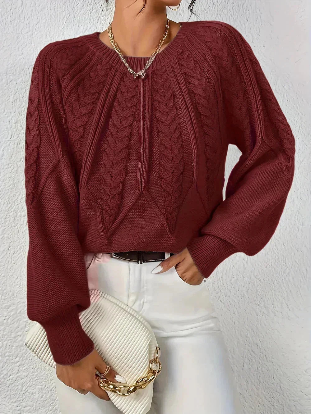 Elena Women's Sweater - full-length view