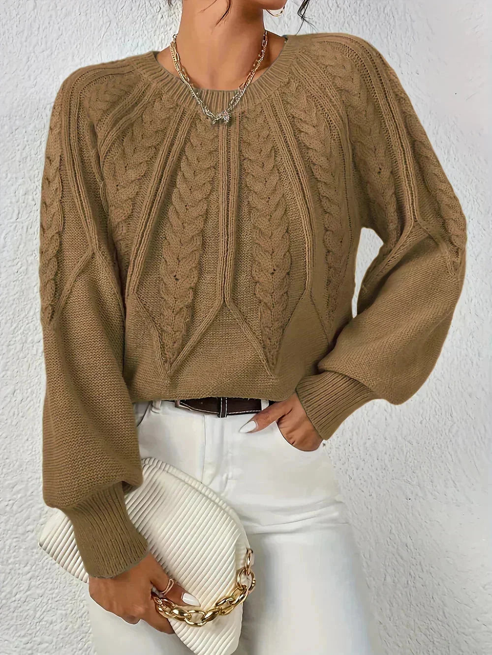 Elena Women's Sweater - styled view