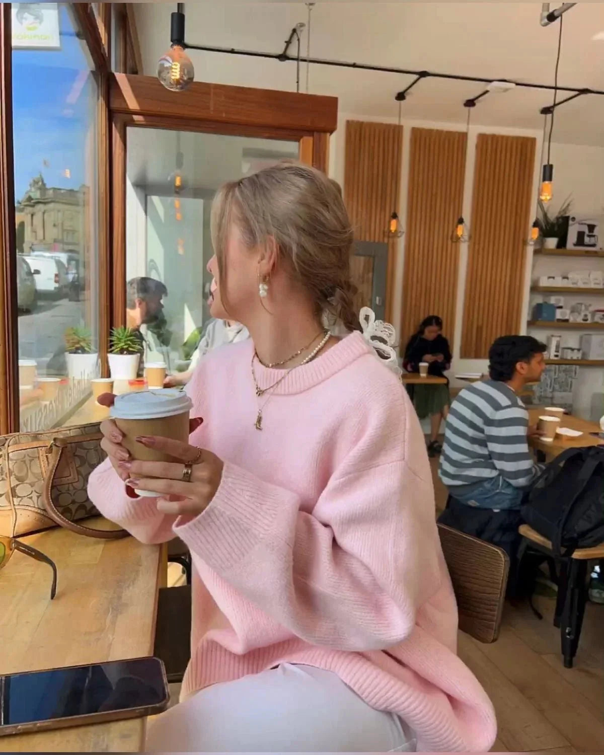 Paloma Women's Sweater - shown in use