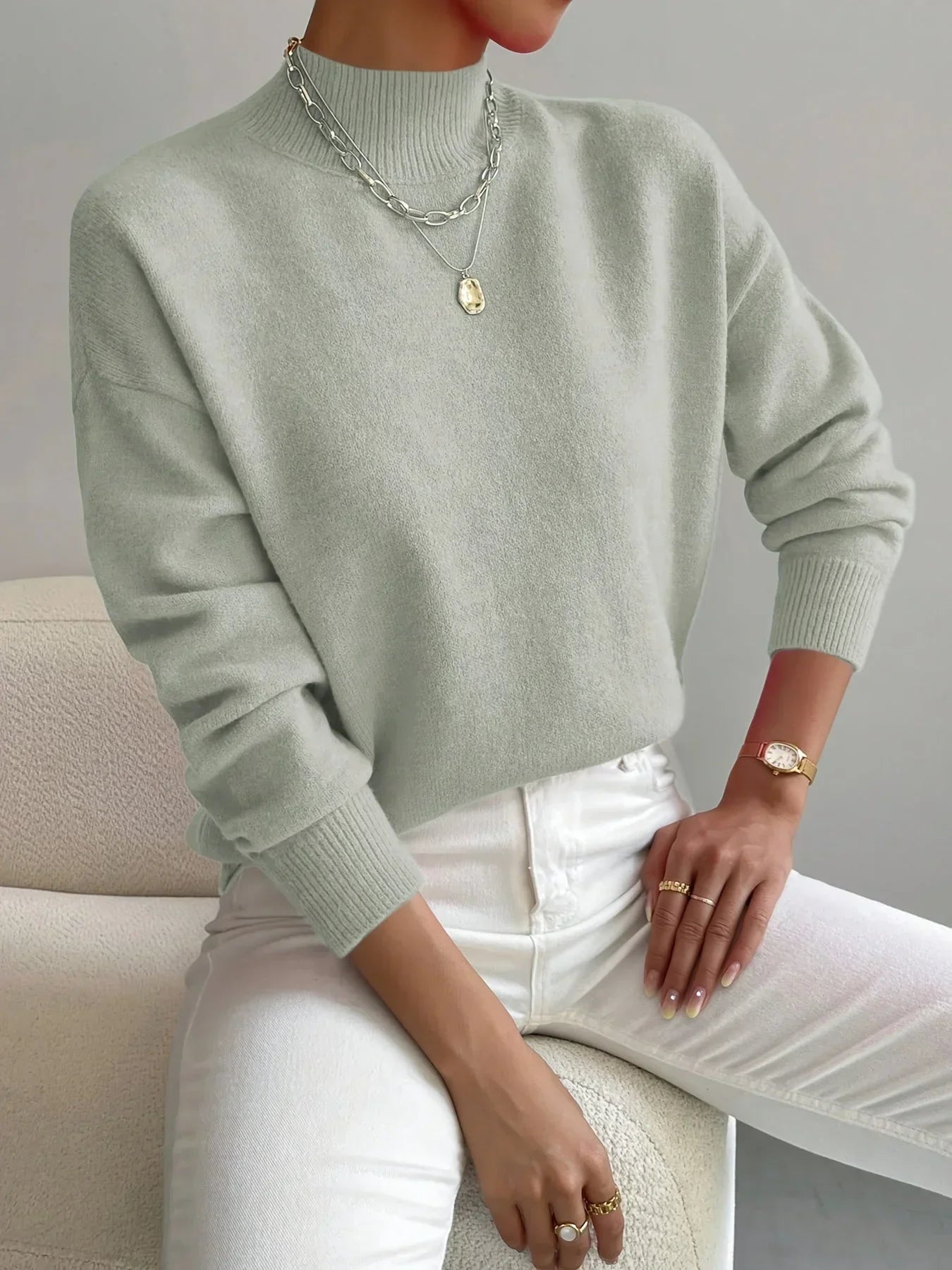 Freya Women's Sweater - styled view
