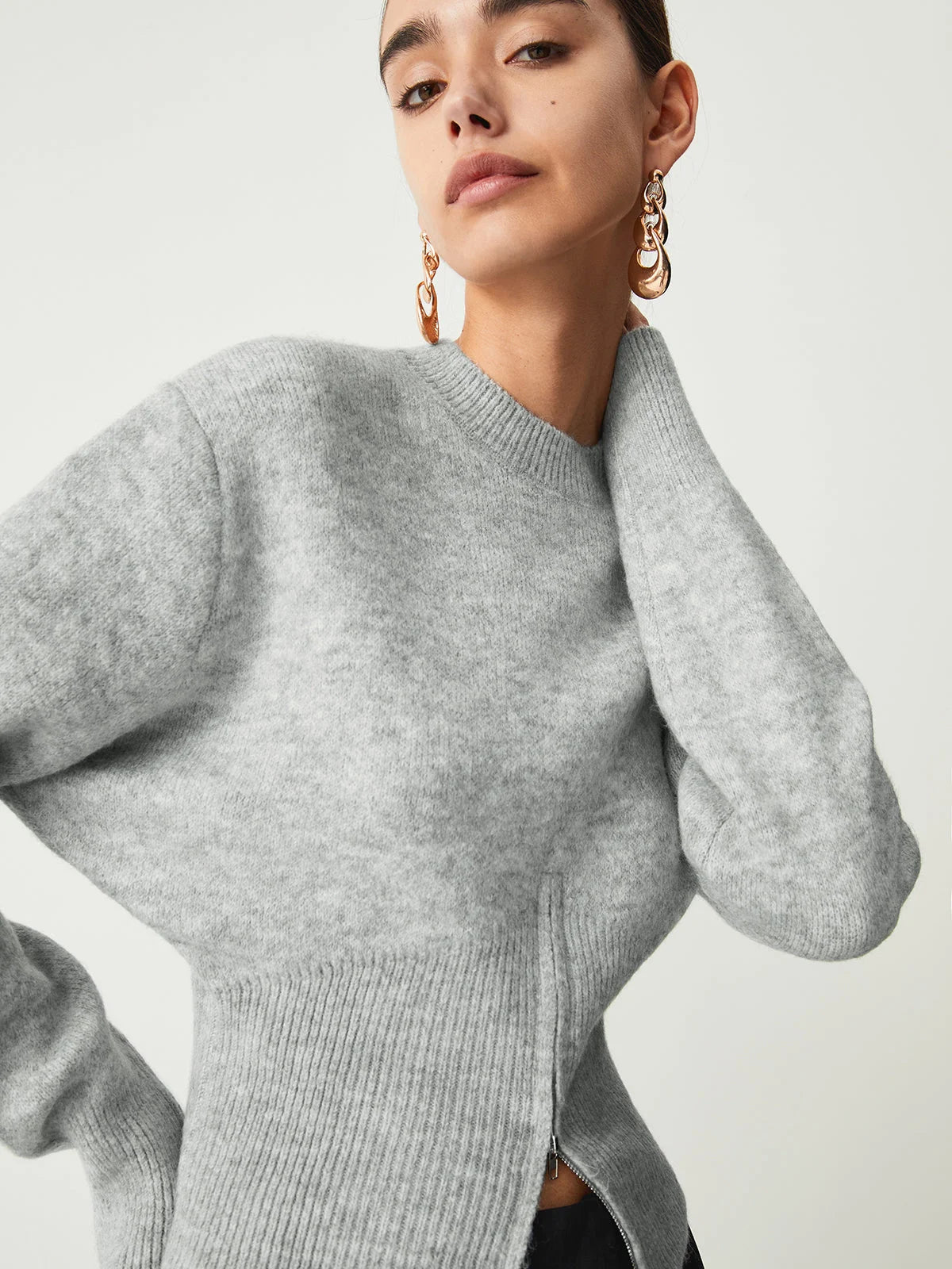 Greta Women's Sweater - full-length view
