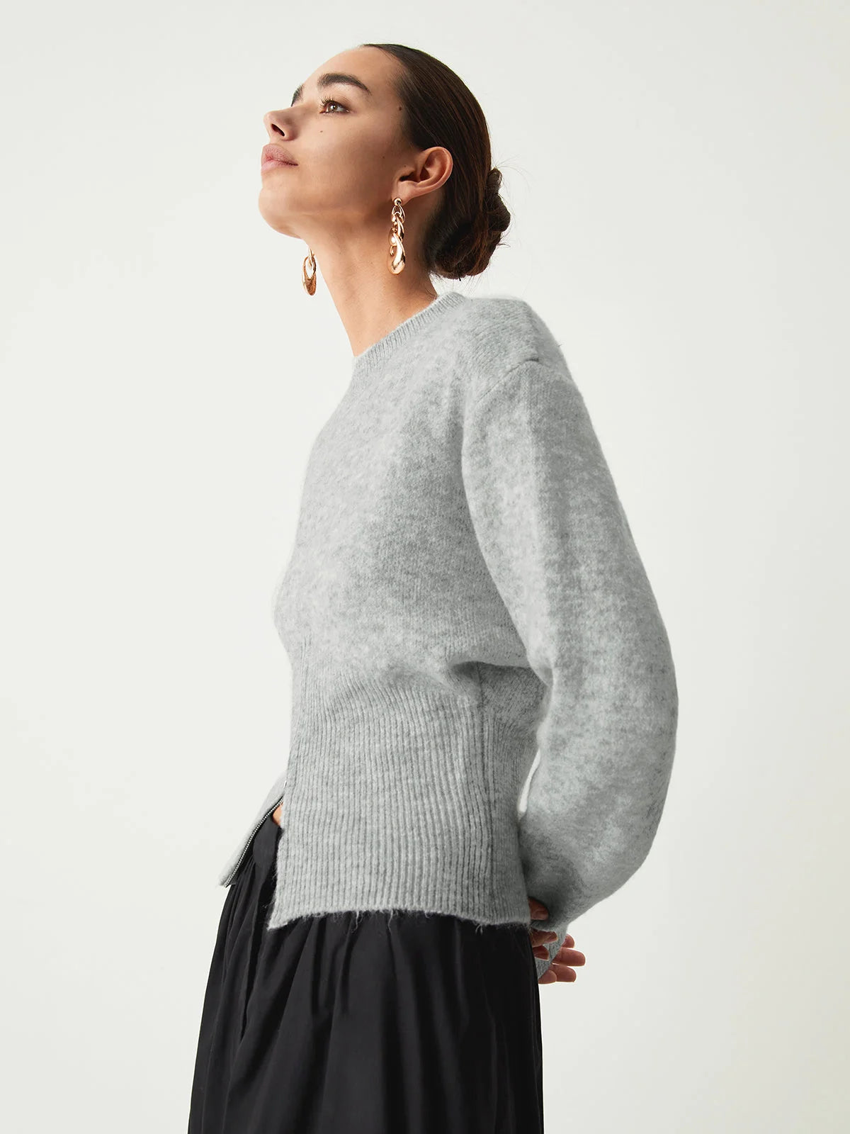 Greta Women's Sweater - back view