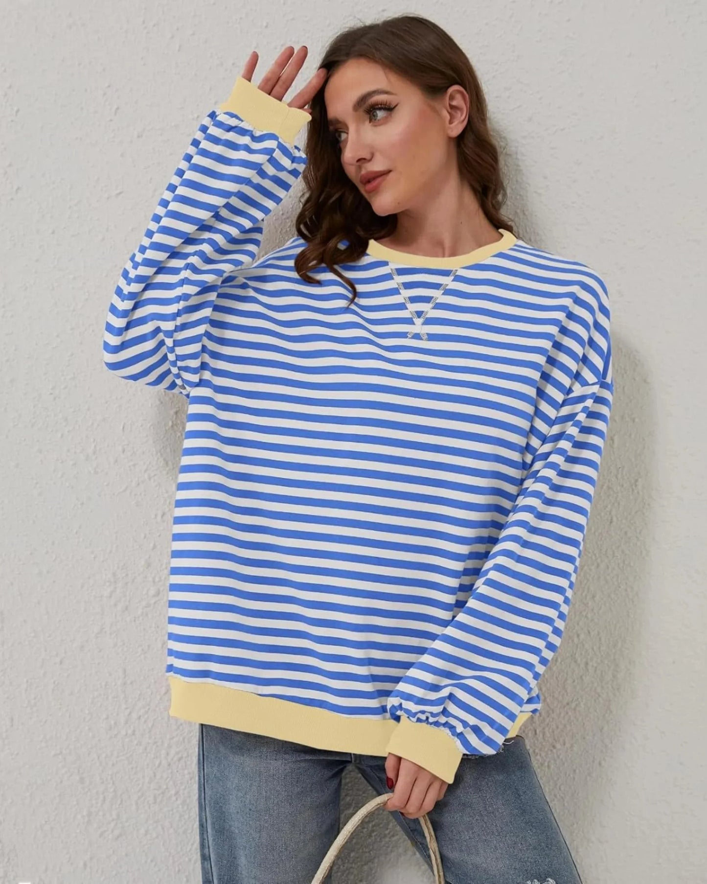 Jolie Women's Oversized Sweater - back view