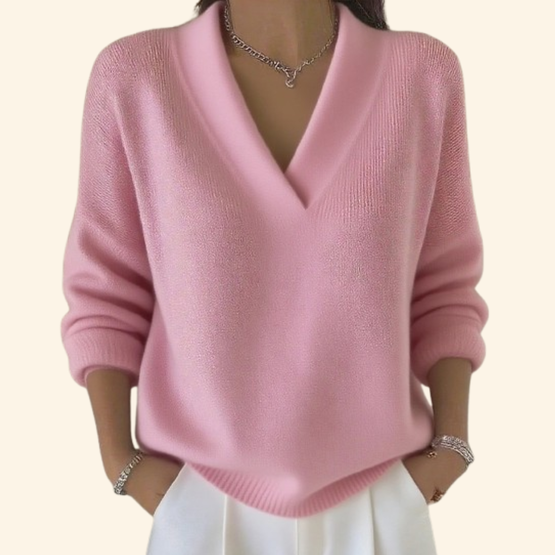 Odette Women's Sweater - styled view