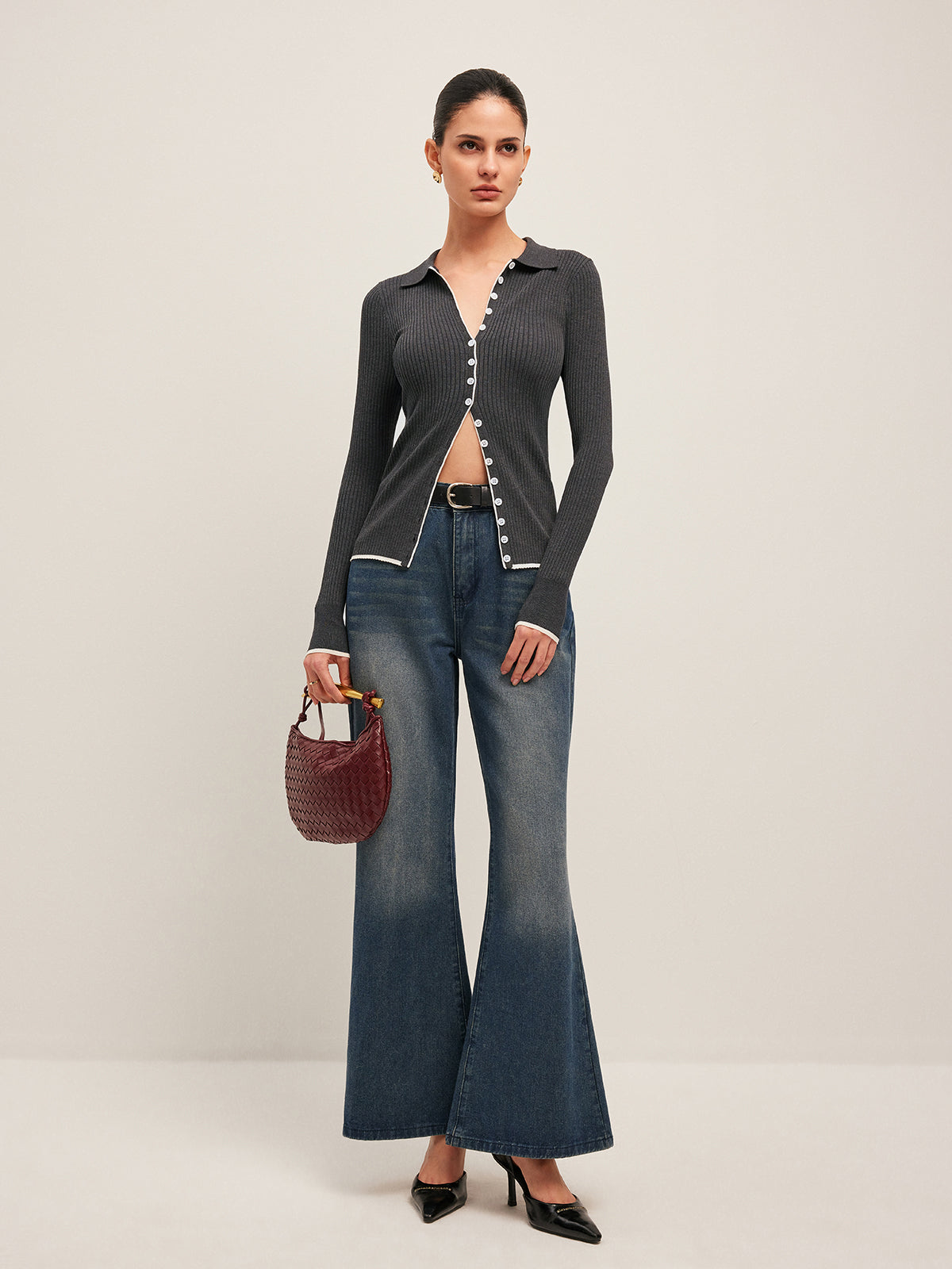 Esme Women's Cardigan - full-length view