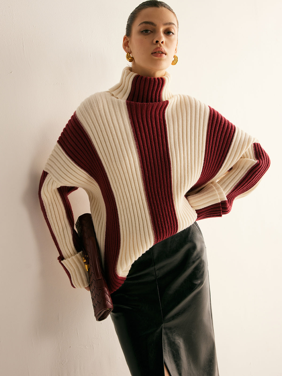 Ava Women's Sweater - styled view