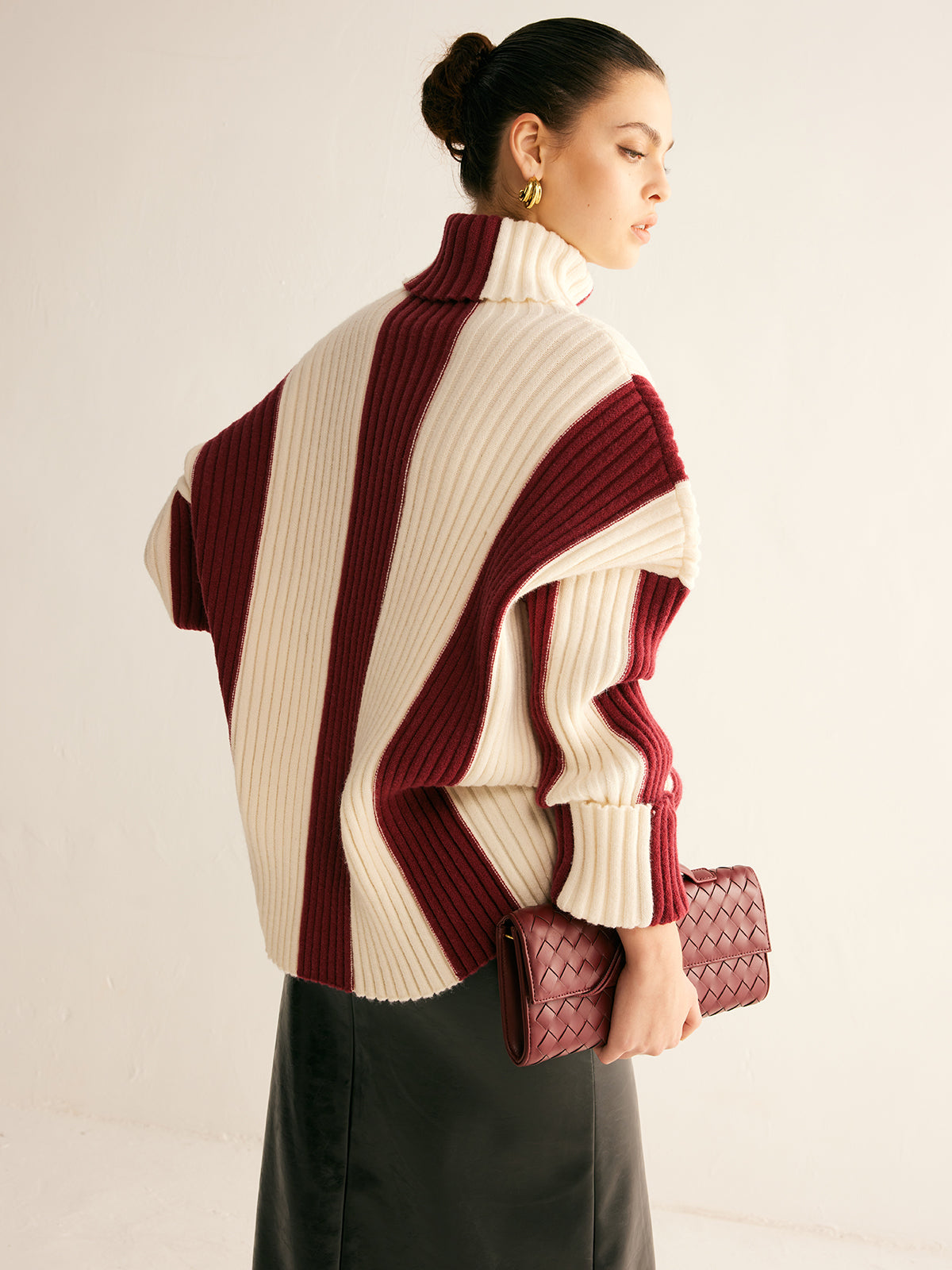 Ava Women's Sweater - back view