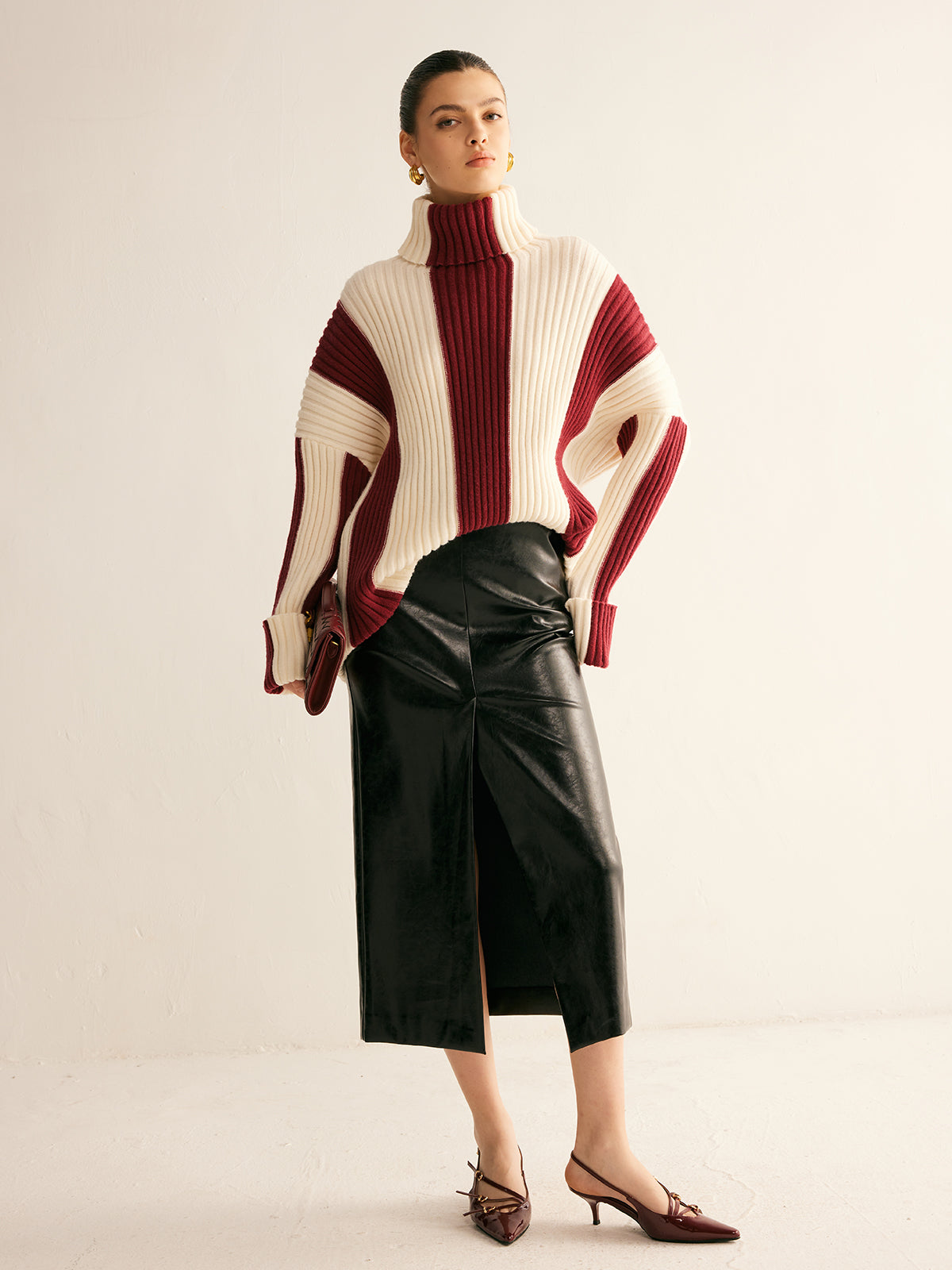Ava Women's Sweater - full-length view