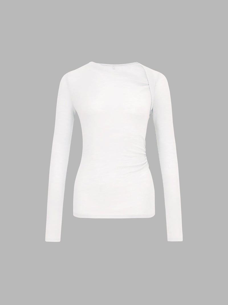 Edith Women's Asymmetric Shirt - styled view