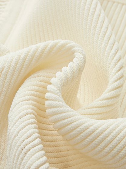 Elena Women's Ribbed Knit Top - shown in use