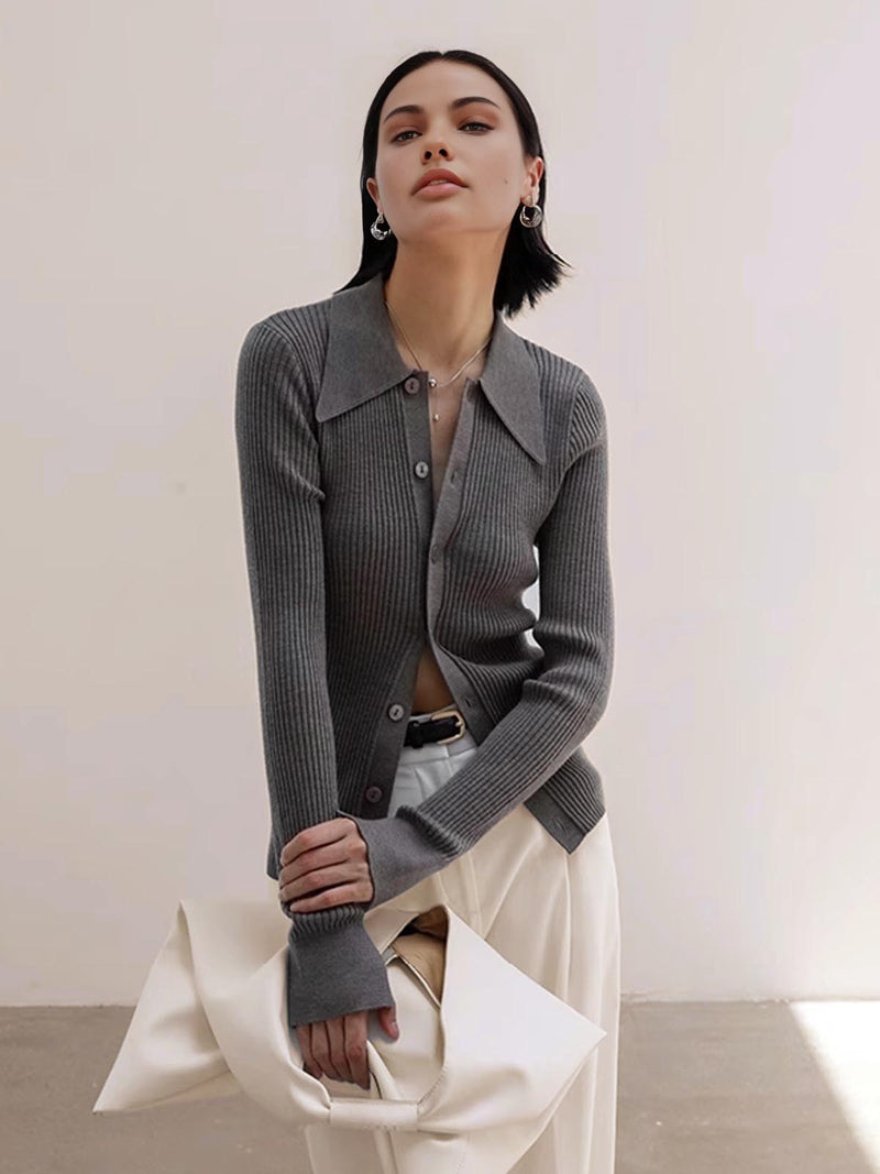Noor Women's Cardigan - styled view