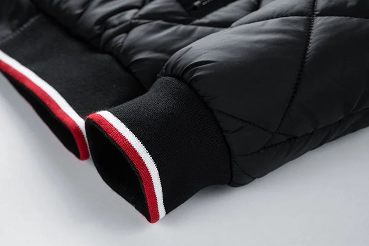 Cormac Men's Quilted Jacket - close-up detail