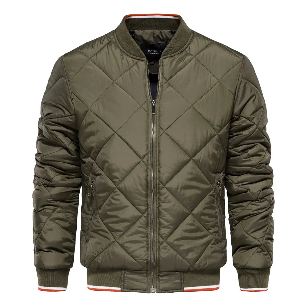 Cormac Men's Quilted Jacket - front view