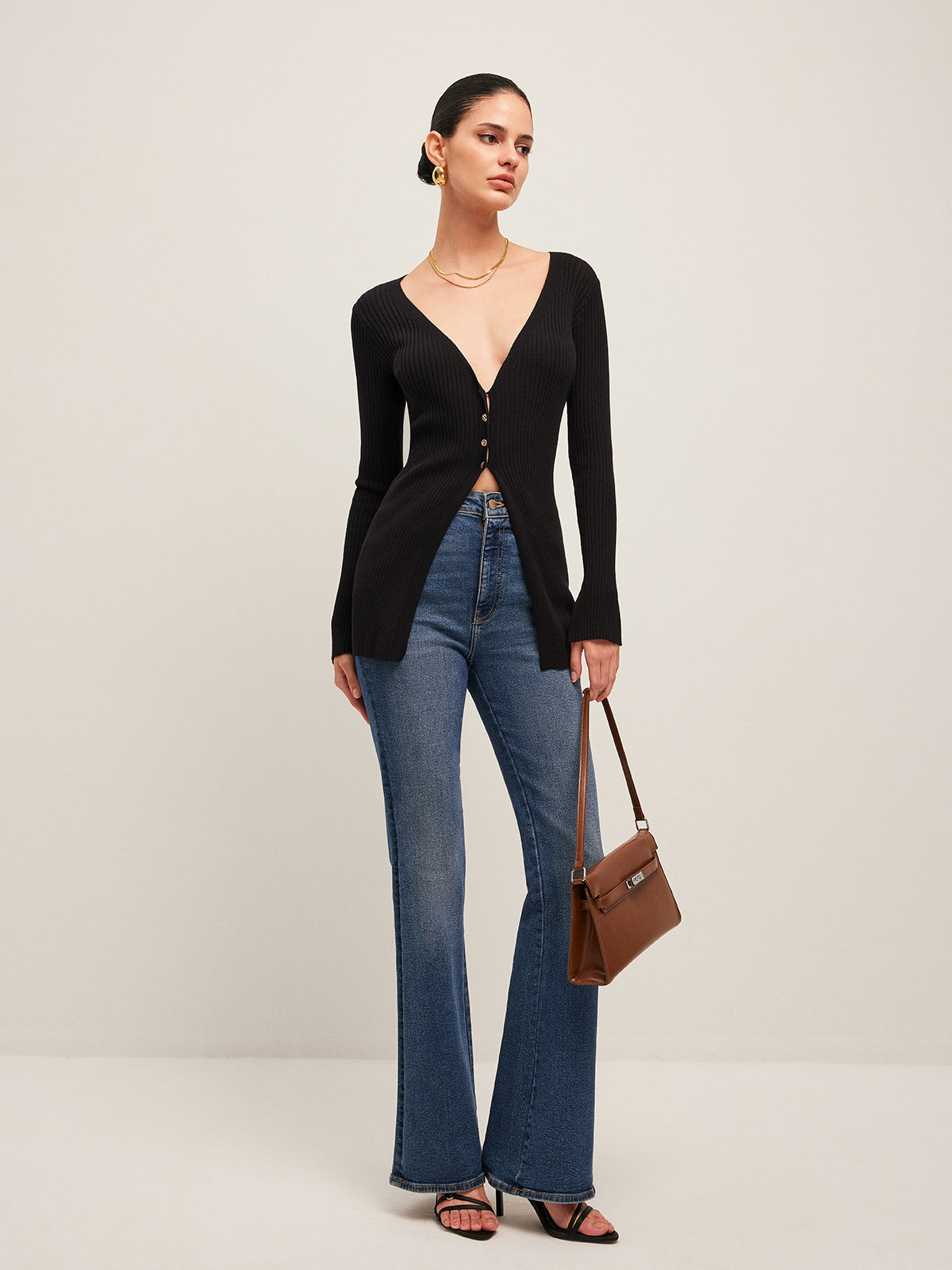 Sienna Women's Cardigan - styled view