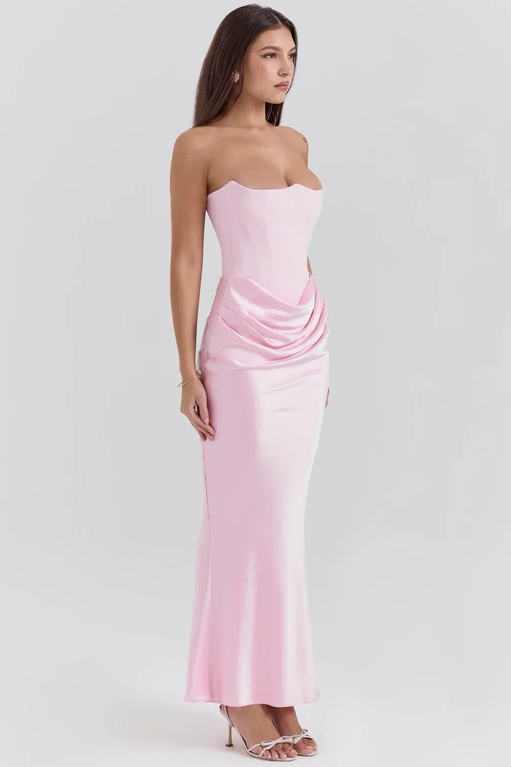 Wilda Women's Maxi Dress - back view