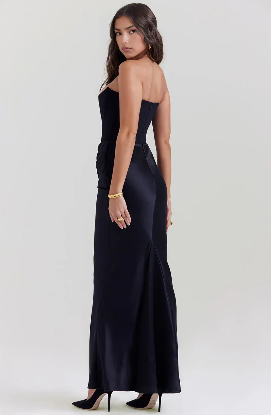 Wilda Women's Maxi Dress - flat lay