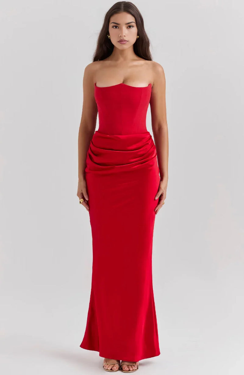 Wilda Women's Maxi Dress - styled view