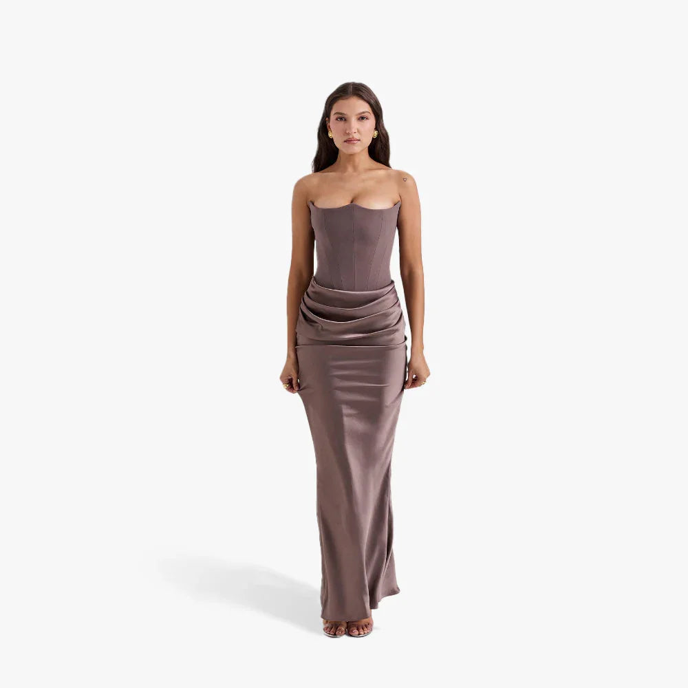Verity Women's Maxi Dress - back view