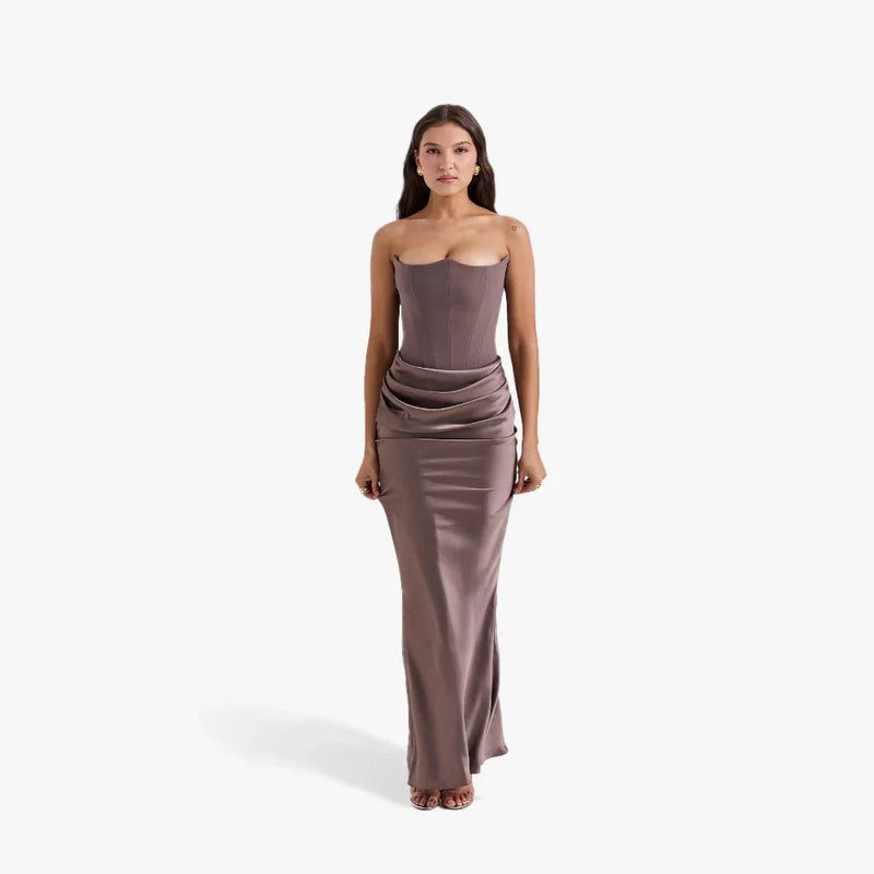 Verity Women's Maxi Dress - back view