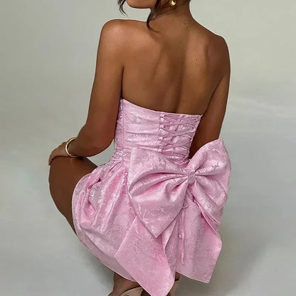 Nora Women's Mini Dress - back view