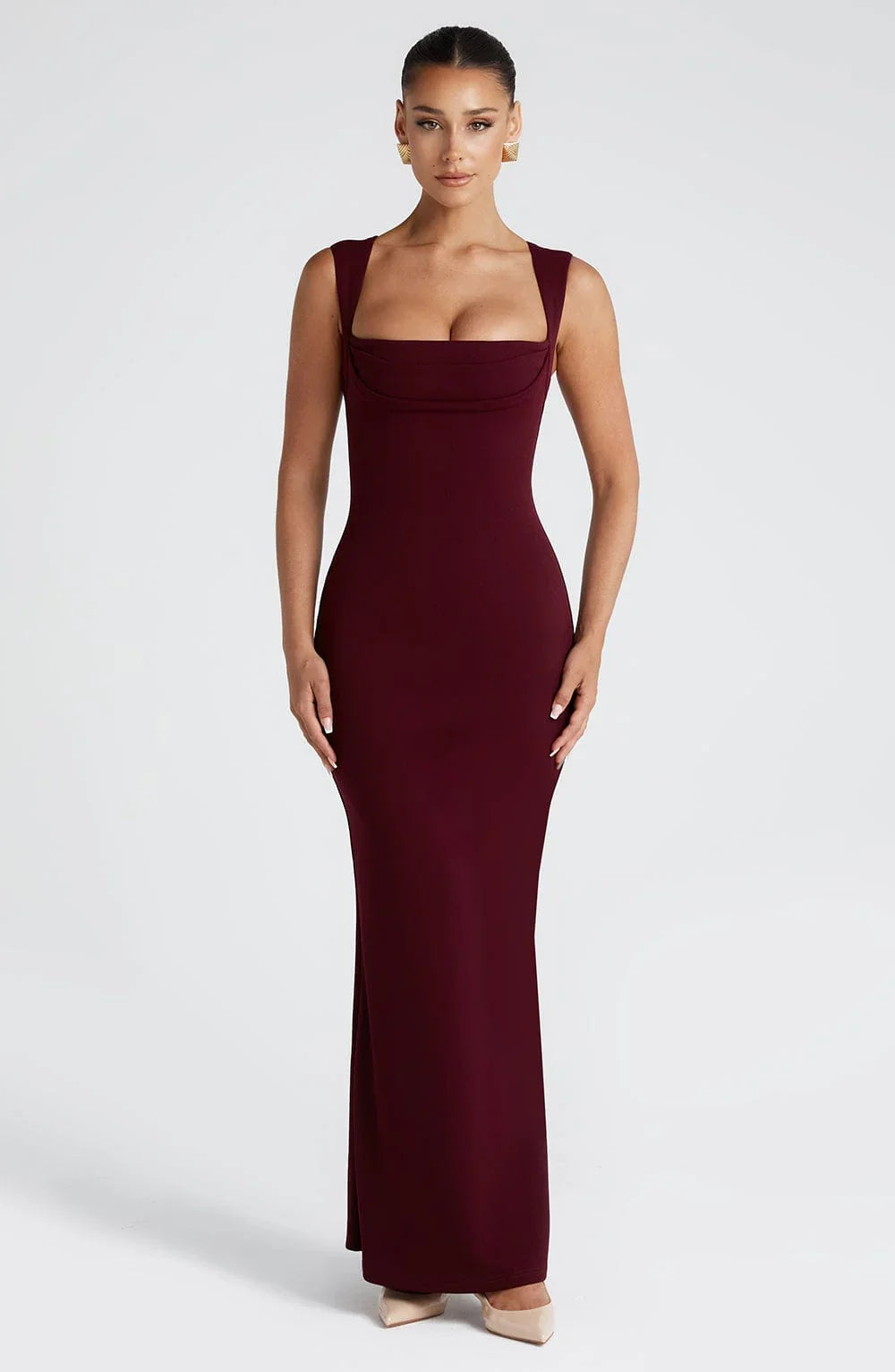 Freya Women's Maxi Dress - back view