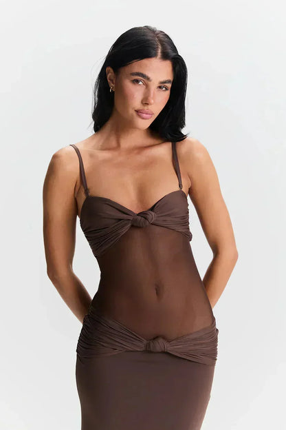 Sophie Women's Maxi Dress - close-up detail