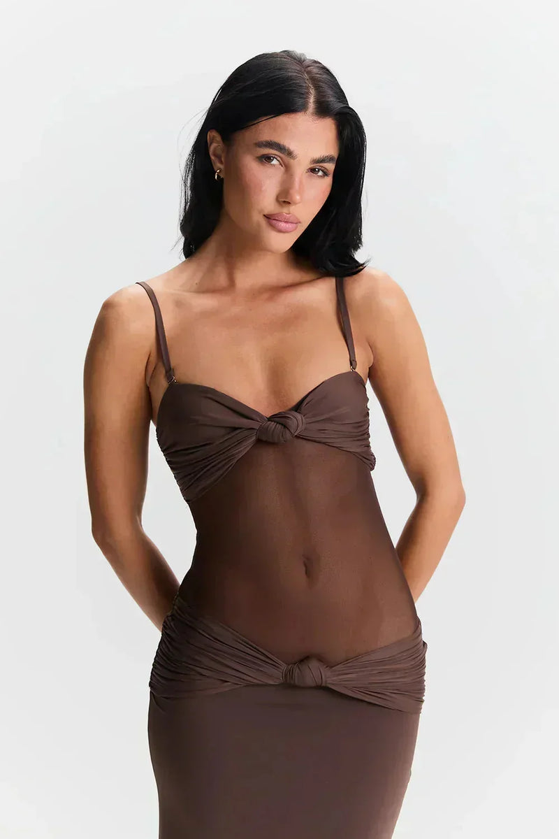 Sophie Women's Maxi Dress - close-up detail