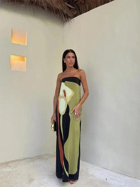 Edith Women's Maxi Dress - styled view