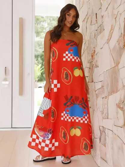 Kaia Women's Maxi Dress - full-length view
