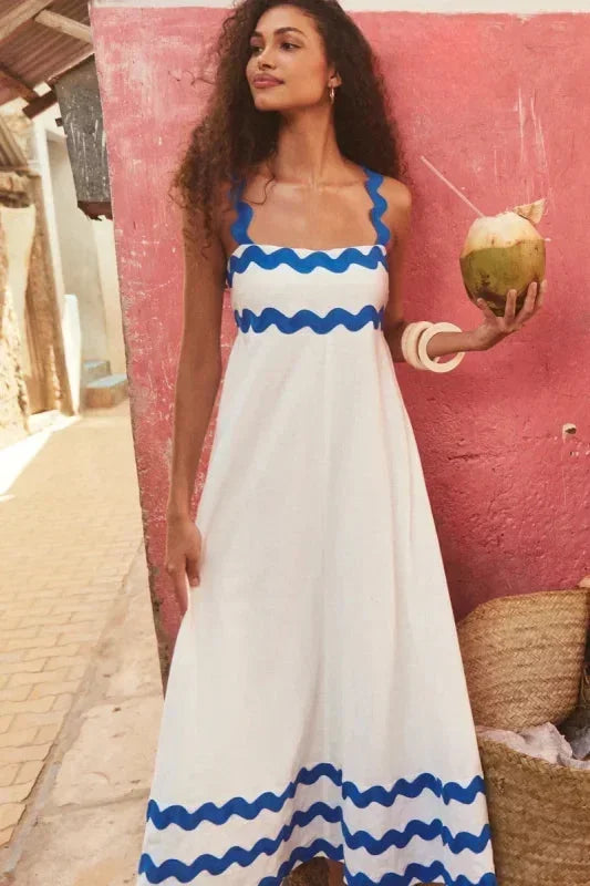 Verity Women's Maxi Dress - back view