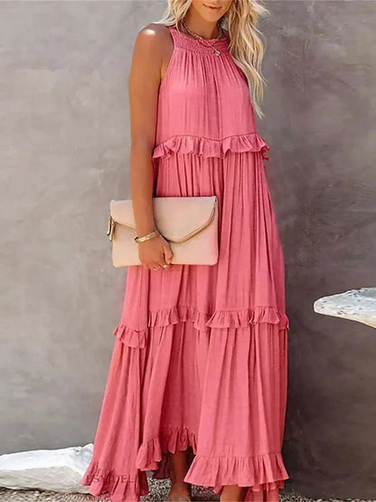 Yara Women's Maxi Dress - shown in use