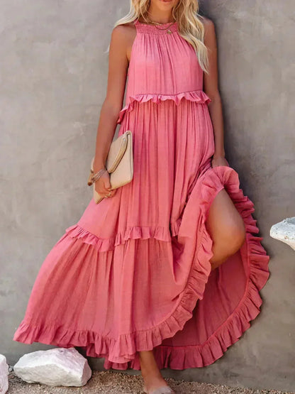 Yara Women's Maxi Dress - flat lay