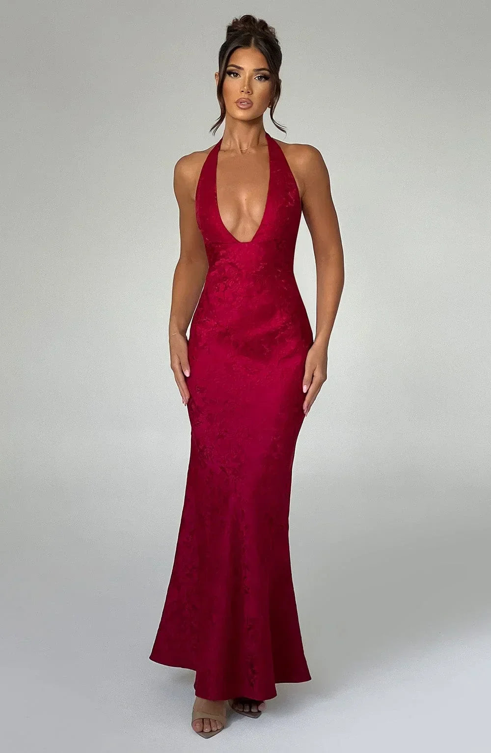 Camille Women's Maxi Dress - front view
