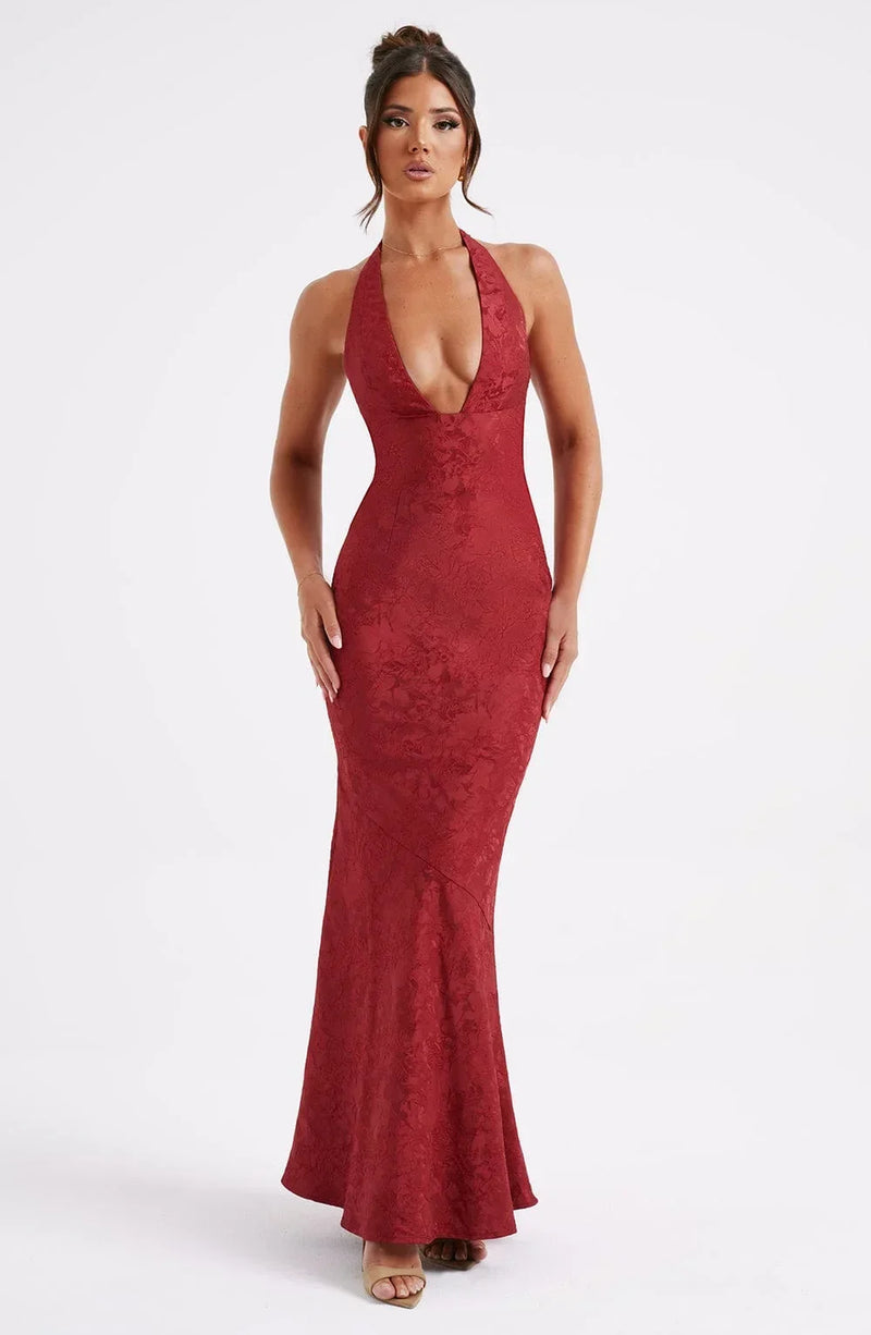 Camille Women's Maxi Dress - flat lay