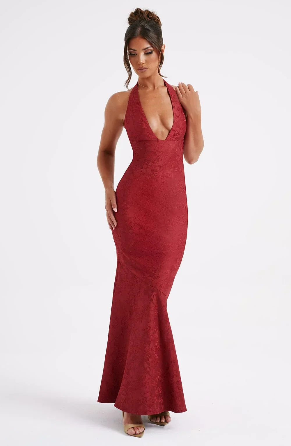 Camille Women's Maxi Dress - shown in use