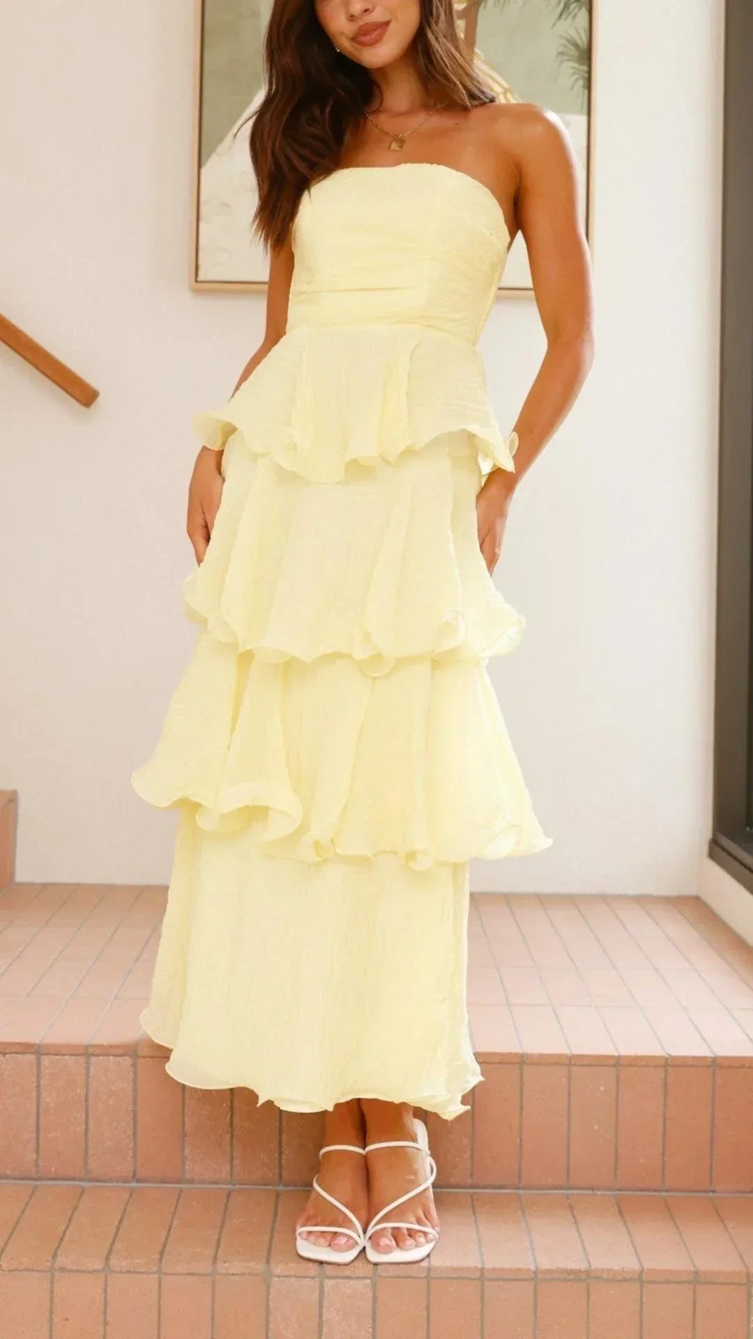 Kira Women's Maxi Dress - front view