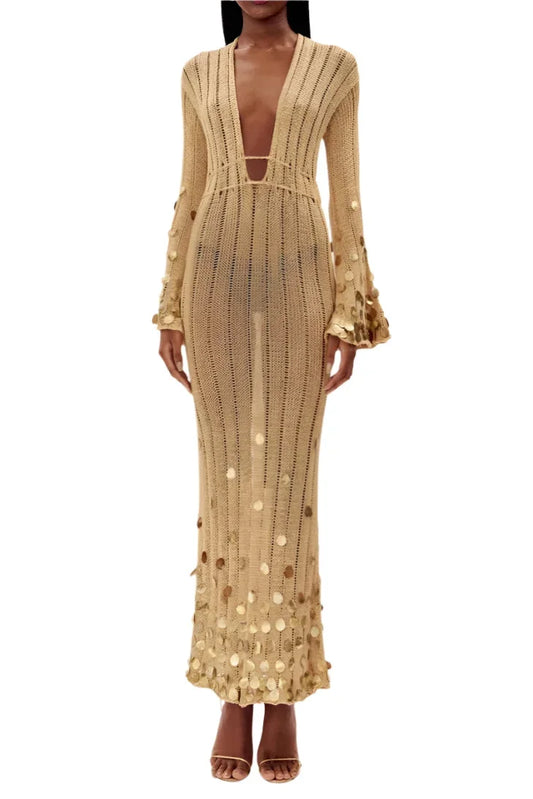 Juliette Women's Maxi Dress - front view