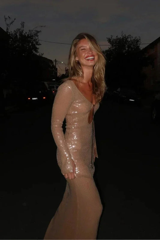 Rosa Women's Maxi Dress - styled view