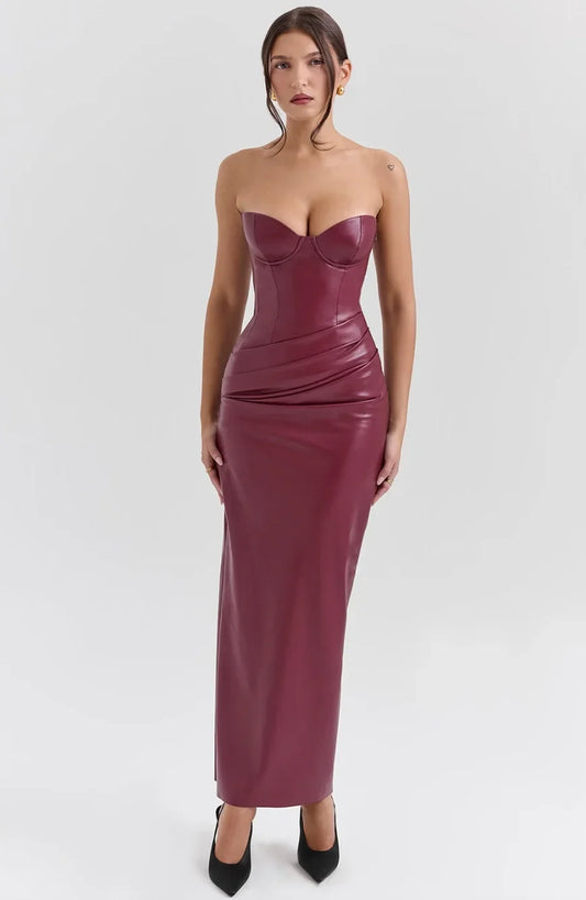 Mira Women's Maxi Dress - front view