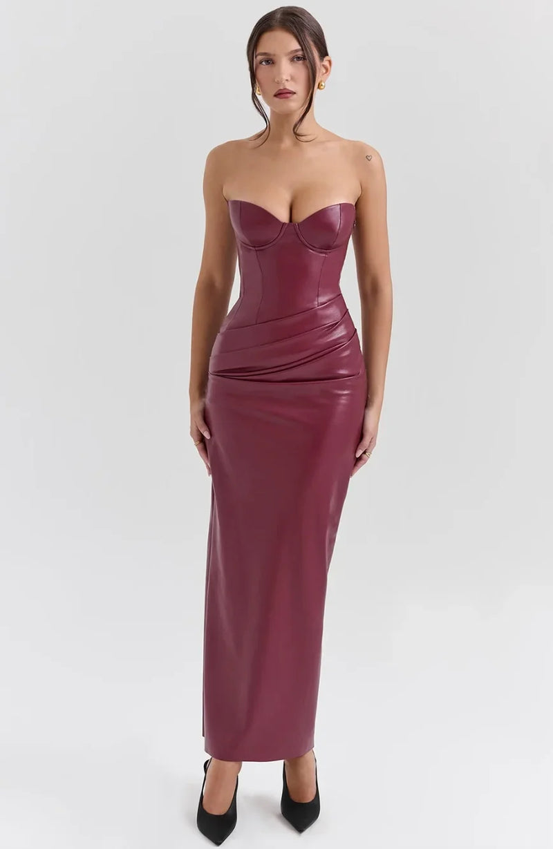 Mira Women's Maxi Dress - front view