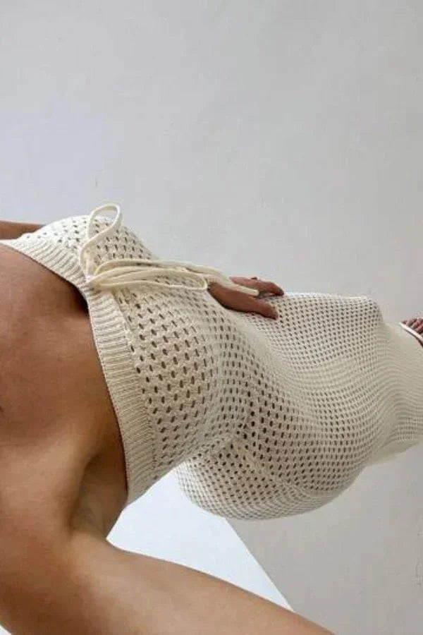 Mabel Women's Crochet Maxi Dress - shown in use