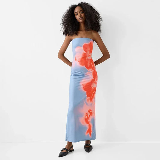 Yara Women's Floral Maxi Dress - front view